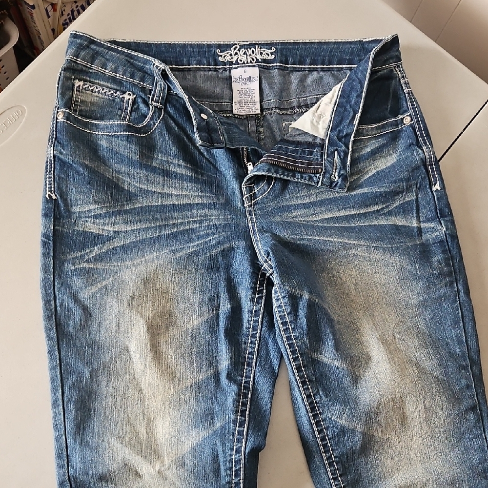 Revolt Jeans Blue Ankle & Cropped Women Jeans